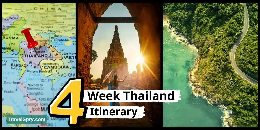 One Month Itinerary Thailand 4 Week Thailand Itinerary Thailand