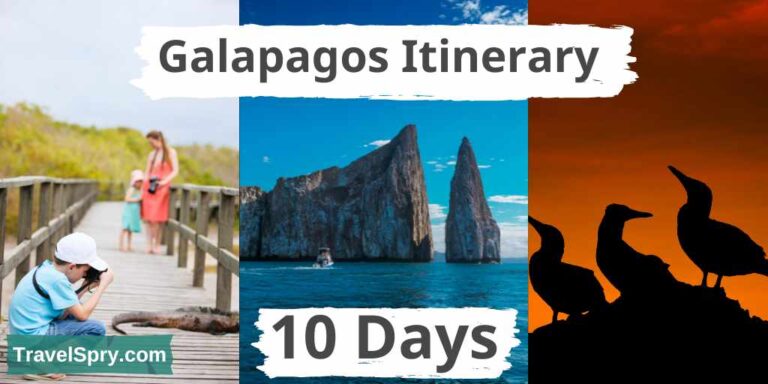 Galapagos Itinerary