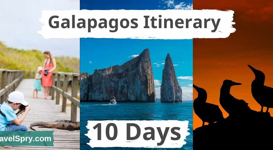 Galapagos Itinerary