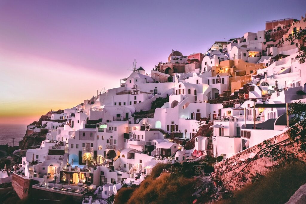 Santorini, Greece, Italy Croatia Greece Itinerary