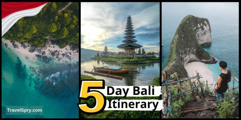 5 Day Bali Itinerary