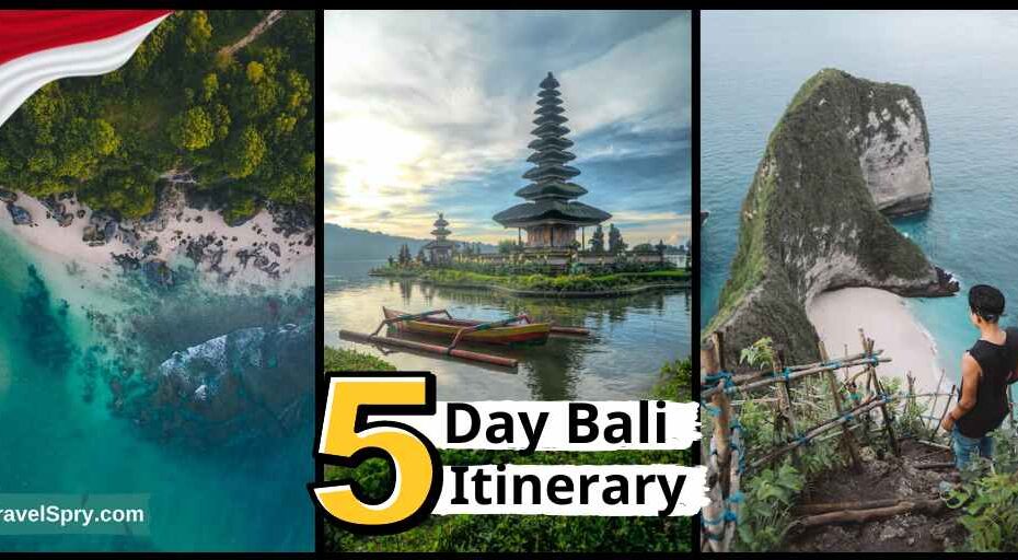 5 Day Bali Itinerary