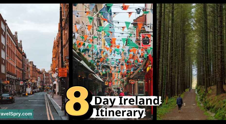 8 Day Ireland Itinerary, Ireland road trip, Ireland vacation, 8 day Ireland itinerary