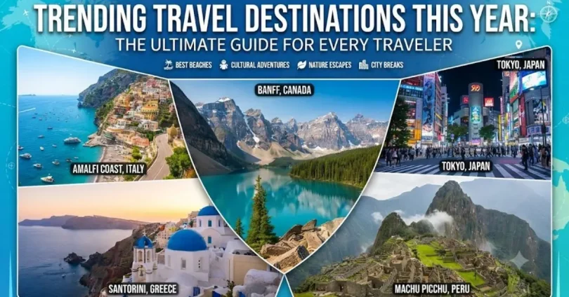 trending travel destinations this year the ultimate guide for every traveler