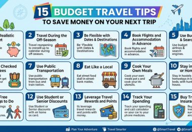 15 budget travel tips to save money on your next trip